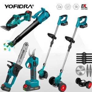 18V Akku Astschere Rasentrimmer Laubbläser Kettensäge Grasscheren für Garten Hof - Bild 1 von 28