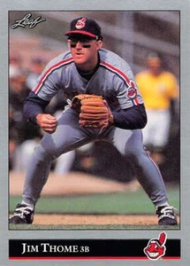 1992 LEAF #299 JIM THOME INDIANS - Picture 1 of 2