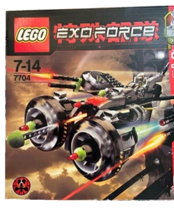 LEGO 7704 Sonic Phantom Exo-Force 2006 Adventure - Picture 1 of 6