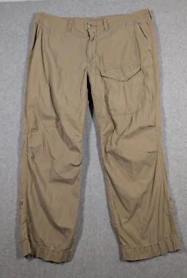 Polo by Ralph Lauren Men Pants 40x29 Vintage Cargo Straight Utility Khaki - Image 1 of 4