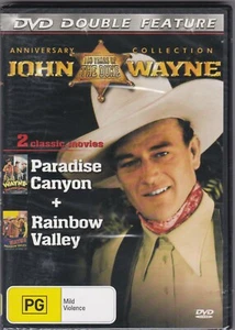 John Wayne - Paradise Canyon + Rainbow Valley - DVD (Brand New Sealed) R4 PAL - Picture 1 of 2