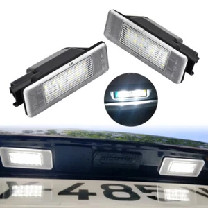 2x Luz de matrícula LED para Peugeot 106 1997-2004 1007 3d Hatchback 2005-2009 - Imagen 1 de 10