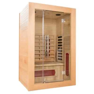 Discovery Products 2 Person Far Infrared Home Sauna for Weight Loss and Detox - Picture 1 of 9