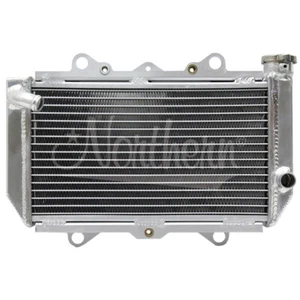 2455043 Yamaha ATV Radiator - 11 7/8 x 6 3/4 x 1 OEM: 5TG124610000, 5TG124611000 - Picture 1 of 1