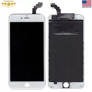 Per iPhone 6 PLUS Bianco Digitalizzatore Schermo LCD Assemblaggio Ricambio - USA - Foto 1 di 5