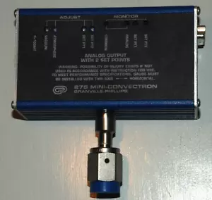 Granville-Phillips 275 Mini-Convectron 275871-EU Analog Output w/2 Set Points - Picture 1 of 5