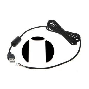 USB Cable Line Mouse Mice Stickers Feet Skates Pads Kit For Logitech G500 G500s - Picture 1 of 15