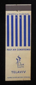 1950s? Dan Hotel Fully Air Conditioned Tel Aviv Telaviv Israel Gush Dan Co MB - Picture 1 of 2