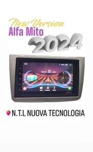 AUTORADIO ANDROID 13 COMPLETO  DI MASCHERINA X ALFA MITO  4 RAM 32 ROM CARPLAY - Foto 1 di 2