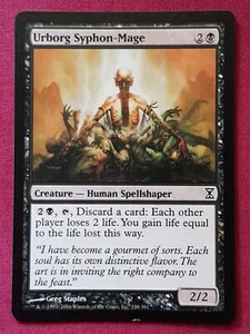 Magic The Gathering TIME SPIRAL URBORG SYPHON-MAGE black card MTG - Picture 1 of 2