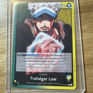 Trafalgar Law - OP10-022 - Leader - English - Near Mint - One Piece CCG - Picture 1 of 2