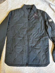 Travis Mathew Come What May Quilted Bomber Jacket Men’s Size Small New With Tags - Picture 1 of 6
