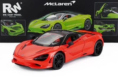 McLaren 750S Orange Arancione 2023 RE.EL Toys 1:18 Nuovo Die-cast - Immagine 1 di 2