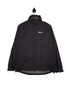 Berghaus AQ2 Rain Jacket Size UK 16 Women's Black Lightweight Waterproof - Picture 1 of 5
