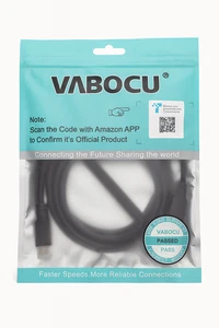 VaBocu 6FT Cat 8 Ethernet Cable High Speed 2000MHz 40Gbps Shielded LAN Indoor - Picture 1 of 11
