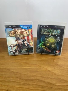 Bioshock Infinite And Bioshock 2 (Includes Bioshock) Playstation 3 PS3 - CIB - Picture 1 of 11
