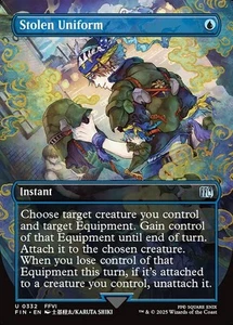 MTG STOLEN UNIFORM 332 FOIL EXC - UNIFORME RUBATA - FIN X EN - MAGIC - Picture 1 of 1