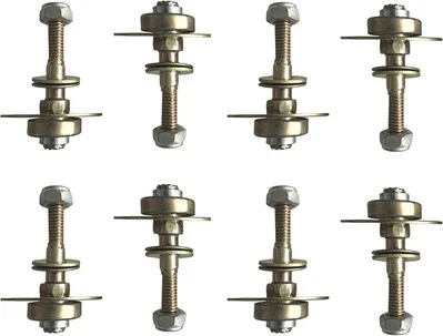Cojinete mecedora para muebles AuRiver 8 piezas conexión M8 x 55 mm, sí  Foto 1 de 4