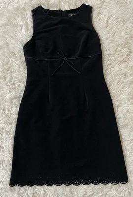 Mini Vestido De Colección Y2K Años 90 My Michelle Vacaciones Terciopelo Negro Bruja Cachicha 9/10 L Foto 1 de 4