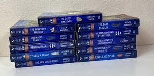 Lot de 11 livres de romance GRAND TIRAGE brochés inspirés de l'amour arlequin - Photo 1/17