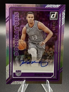 2023-24 Donruss Keegan Murray #DA-KMS /99 Dominators Autographs - Picture 1 of 3