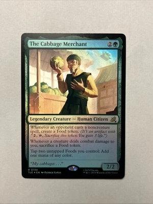 The Cabbage Merchant R 0134 Avatar: The Last Airbender: Eternal-Legal Foil NM - Image 1 of 4