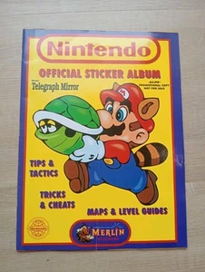 Nintendo Sticker album (Merlin) 1992 Unused - Mint Condition Rare Mario Bros AUS - Bild 1 von 5