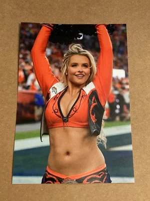 Animadora DENVER BRONCOS ⭐ FOTO BRILLANTE 4x6 ⭐ sexy chica tetona posando (#H30) Foto 1 de 2