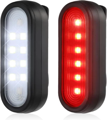 Pack de 2 Luces de Correr para Corredores, Linterna Clip Pequeño, Seguridad Recargable Foto 1 de 4