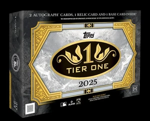*NEW* 2025 TOPPS TIER ONE BASEBALL HOBBY BOX!!! PRE-ORDER!!!! Confirmed - Picture 1 of 1