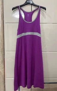Icebreaker Dress Women's Sleeveless Top 100% Merino Wool T-Shirt Shirt Jersey M - Picture 1 of 17