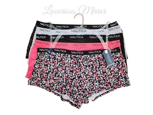Paquete de 5 pantalones cortos Nautica para mujer íntima spandex elásticos talla 3X NUEVO - Imagen 1 de 6