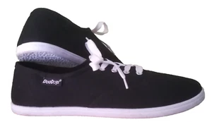 DooDogs Damen Sneaker schwarz Laufschuh Turnschuh Stoff Gr. 40 - Bild 1 von 4