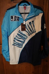 Mitchell & Ness Jackson State University Mens Jacket NCAA JSU Tigers Windbreaker - Picture 1 of 4