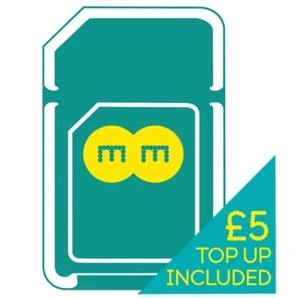 EE 3G/4G/5G Pay As You Go Multi Sim Card With £5.00 Of Credit Included. - Picture 1 of 1