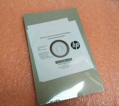 HP Z22n G2 Z23n G2 Z24nf G2 Z4i G2 Software & Documentation, CD Kit 928362-B21 - Image 1 of 2