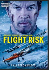 flight risk dvd (2025) Mark Wahlburg Free Shipping - Picture 1 of 2
