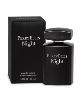Perry Ellis Night EDT Spray Para Hombres 3.4 Fl OZ 100 ML Nuevo En Caja Sellada Foto 1 de 2