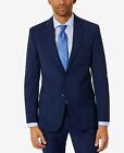 Bar III Men's Skinny Fit Suit Separate Jacket Blue Size 40