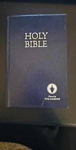 Die Bibel platziert von den Gideons blau Hardcover (kostenloser Versand für Jesus) - Bild 1 von 5