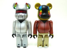 BE@RBRICK 100% Rare DAFT PUNK INTER STELLA Ver. /5555 Limited BearBrick Japan