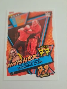 "The Fiend" Bray Wyatt Unterkieferkralle #223 WWE Slam Attax 2021 Topps Finisher TCG - Bild 1 von 2