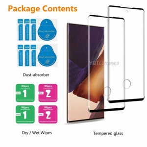 For Samsung Galaxy Note 20 Ultra 5G Full Cover Tempered Glass Screen Protector - Picture 1 of 12