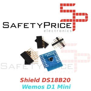 Modulo Shield temperatura DS18B20 para WeMos D1 mini - Imagen 1 de 2