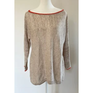 Joie 100% Linen Sweater 3/4 Sleeve Size XS (spring layering lightweight) - Picture 1 of 5