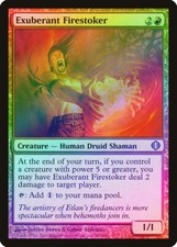 Exuberant Firestoker FOIL Shards of Alara NM Red Uncommon MAGIC CARD ABUGames