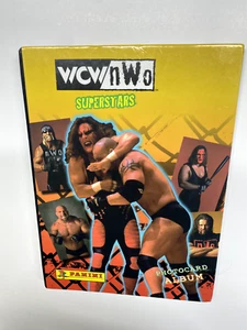 Álbum de tarjetas fotográficas de superestrellas WCW NWO cubierta de Sting Goldberg SIN FOTOS de colección 1998 - Imagen 1 de 5
