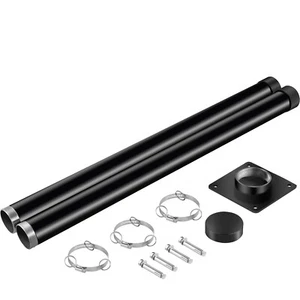VEVOR Shade Sail Post Canopy Installation Pole/Pipe Kit 8' Sun Sail Shade Canopy - Picture 1 of 12