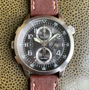 Victorinox Swiss Army AirBoss Mach 8 241446 Automatic Chronograph Wristwatch - Picture 1 of 15
