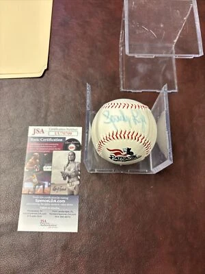 SPARKY LYLE NEW JERSEY PATRIOTS MANAGER NY YANKEES SIGNED AUTO L/E BASEBALL JSA  - Image 1 of 4